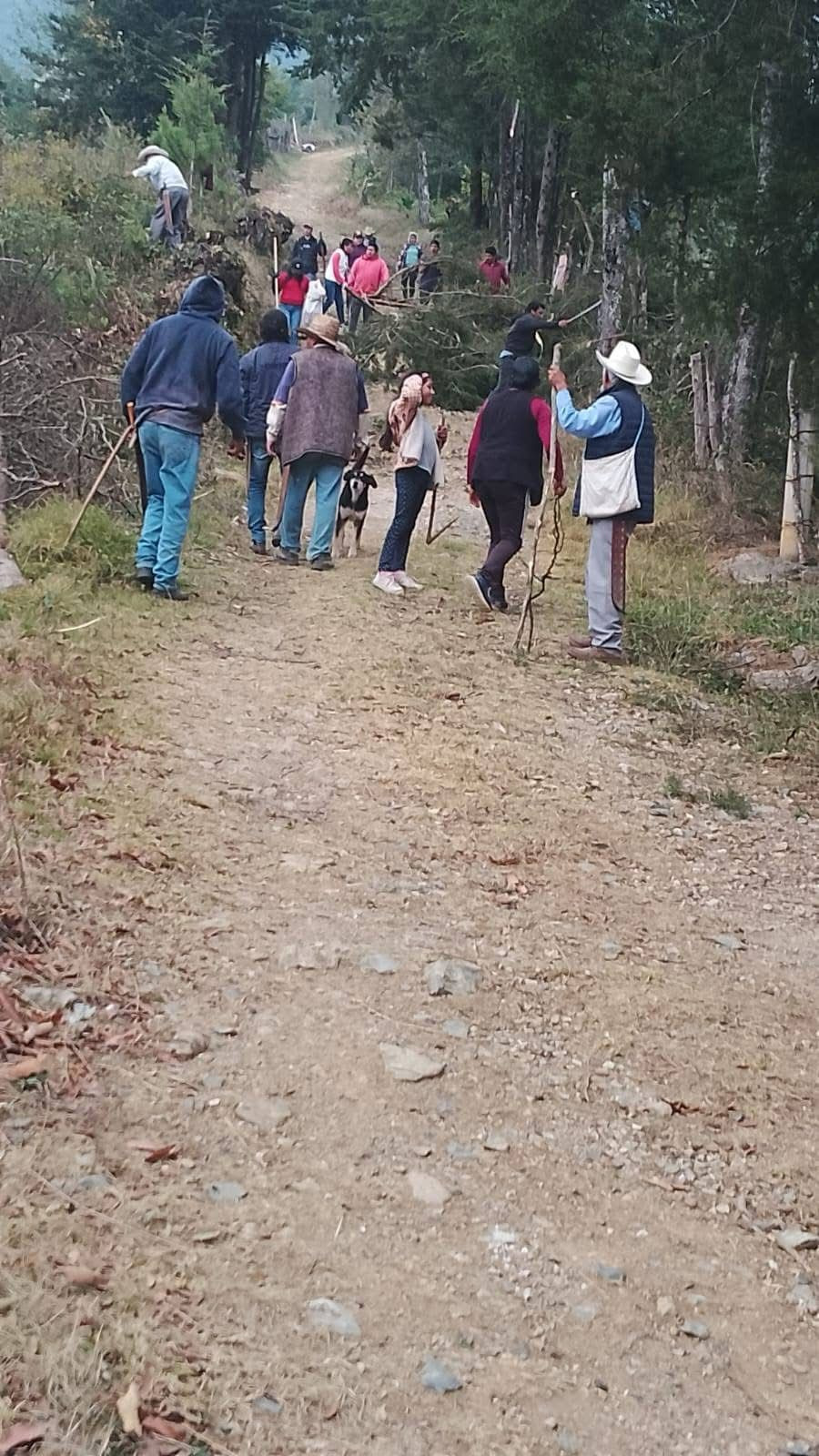 La participación en faenas comunitarias